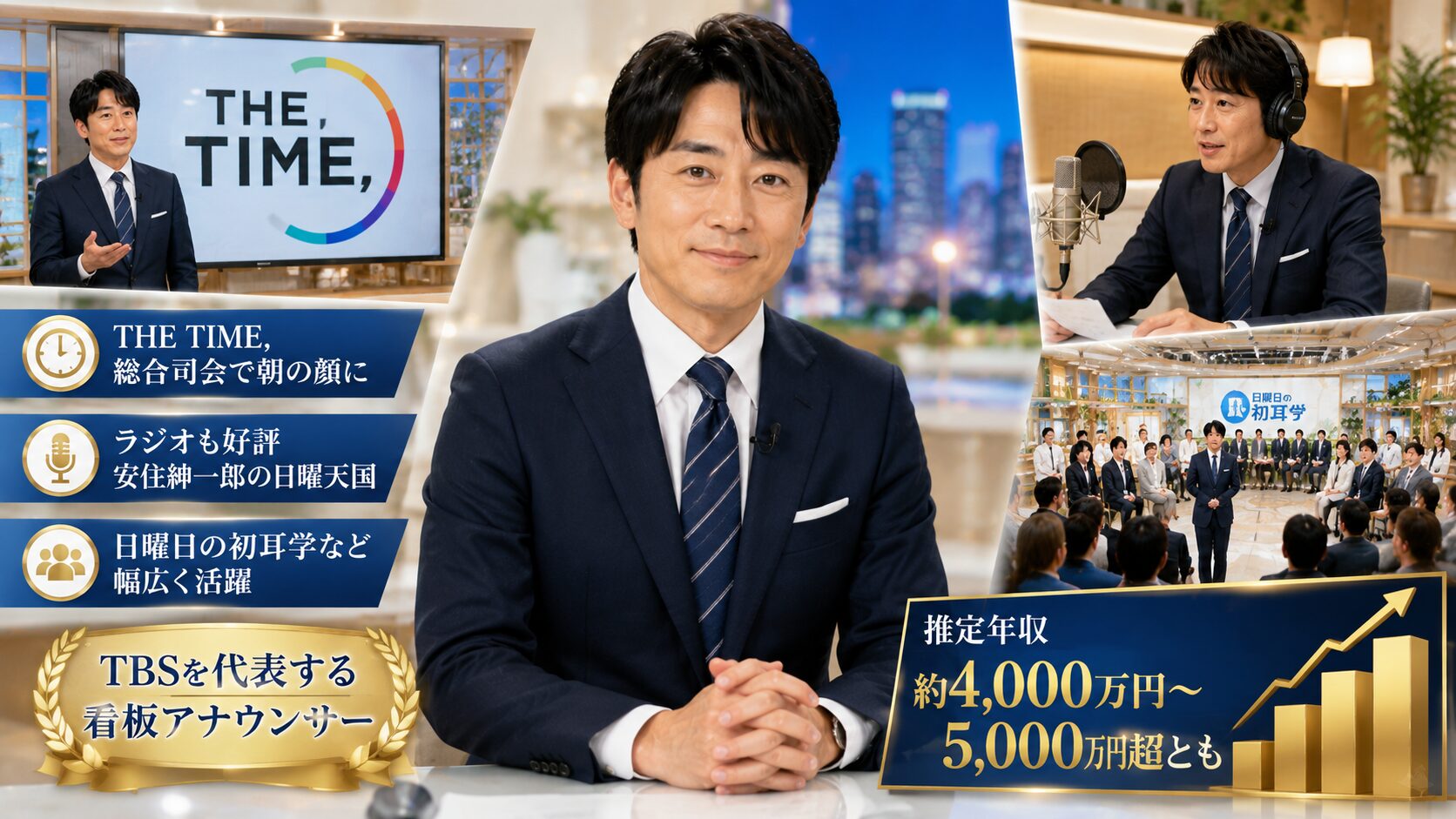 安住紳一郎 世間の反応