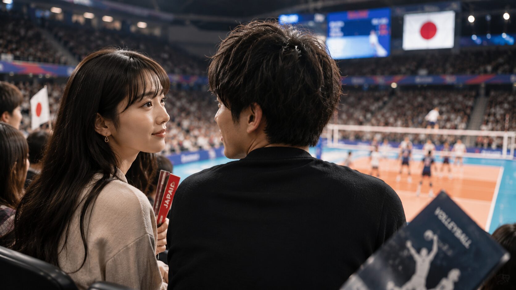 Cocomi 小川智大 馴れ初め バレー観戦