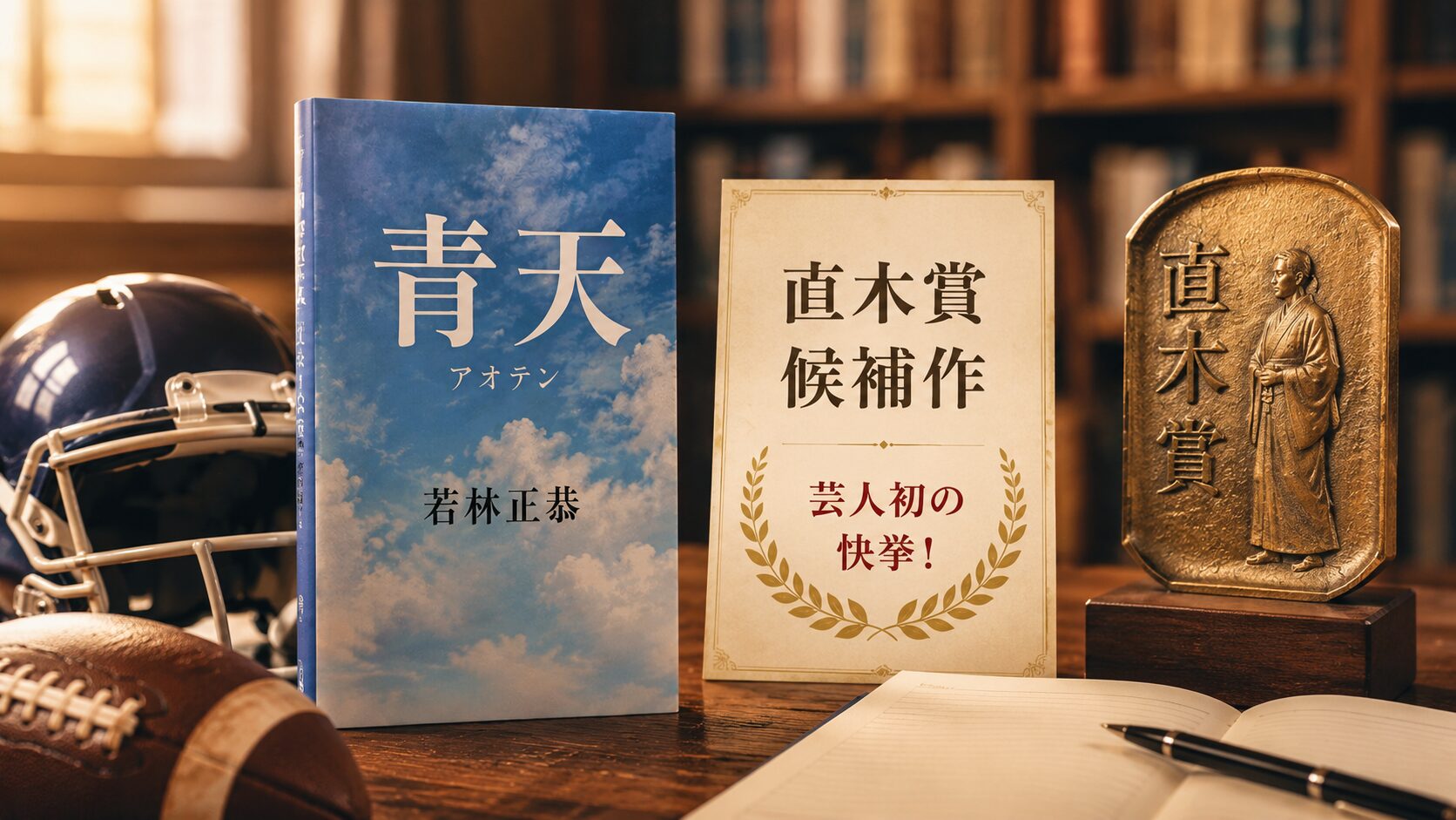 若林正恭 青天 直木賞候補