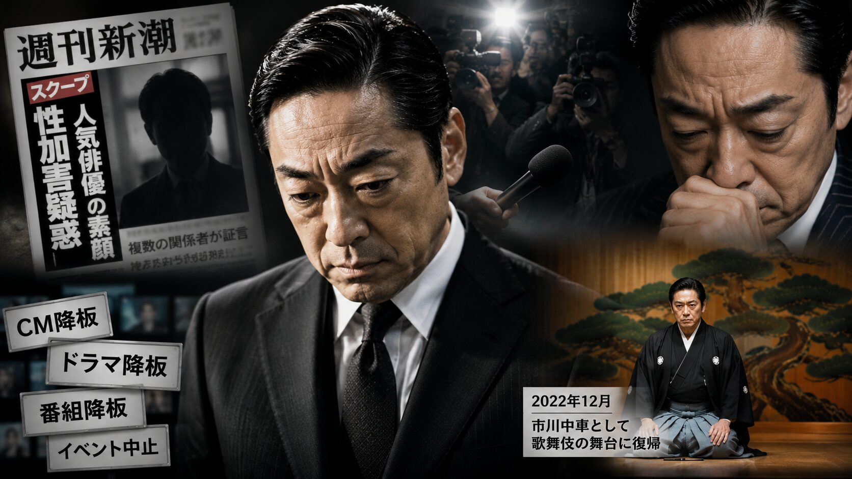 香川照之 スキャンダル