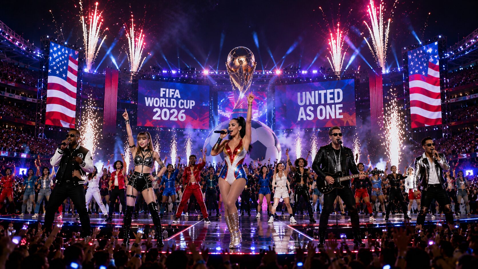 W杯2026 アメリカ開幕式 LISA