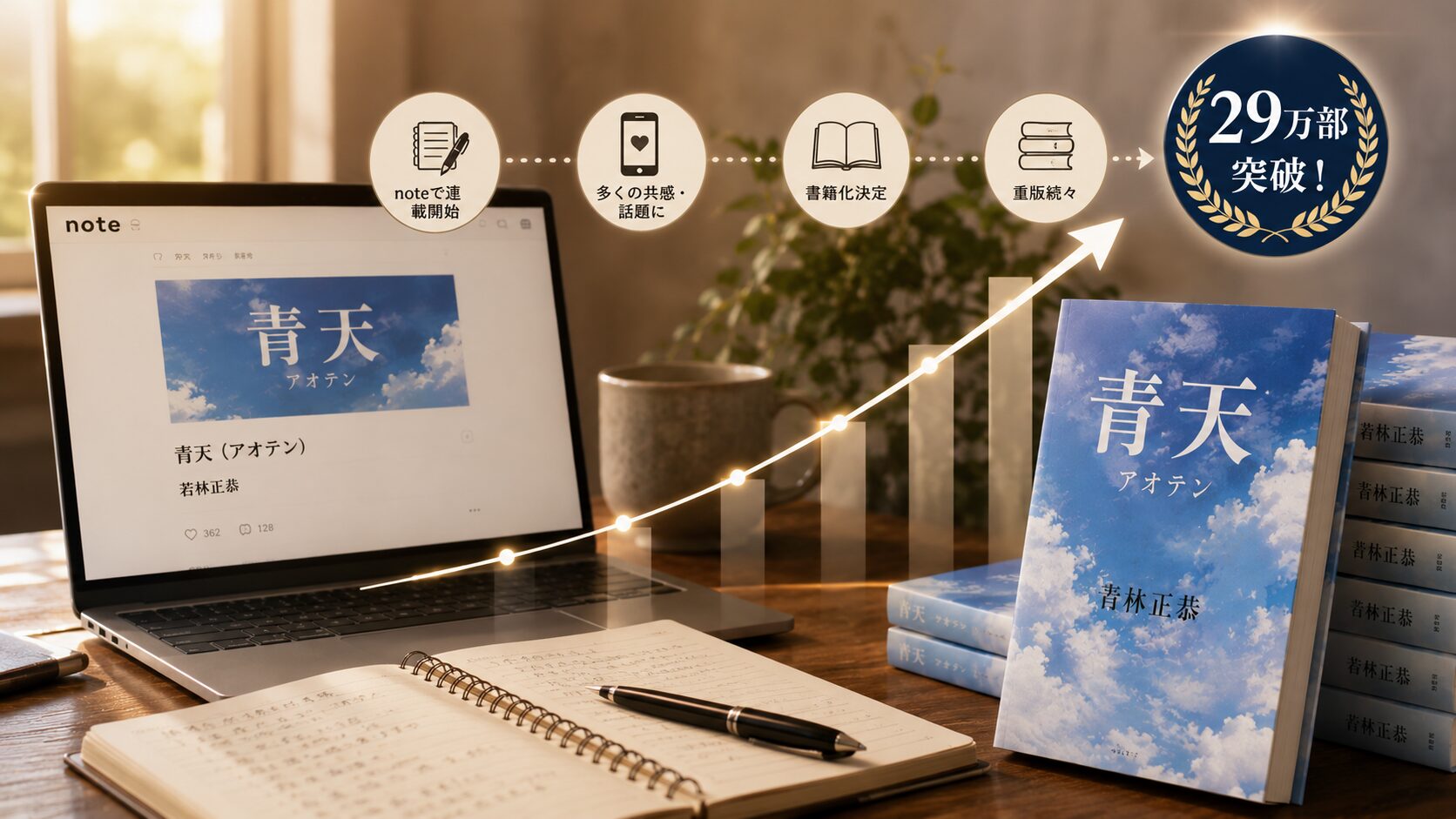 若林正恭 青天 ベストセラー