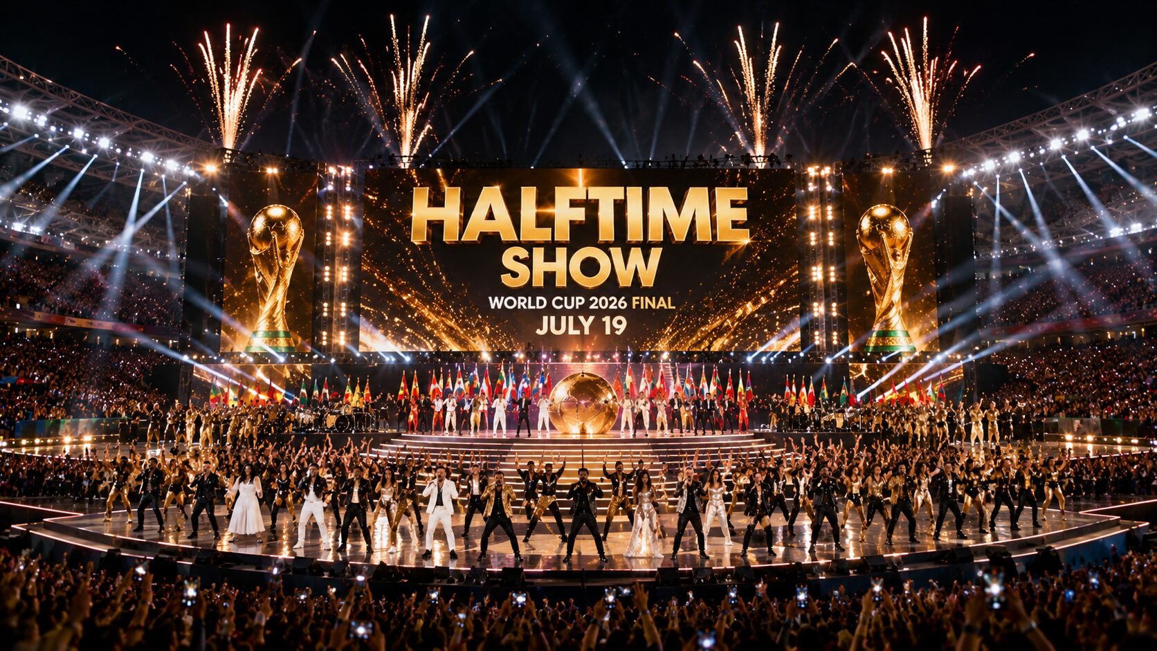 W杯2026 決勝 ハーフタイムショー BTS