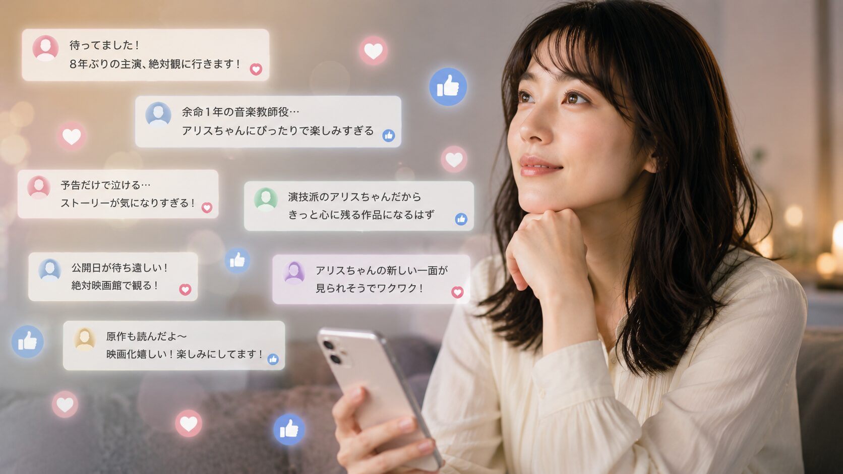 広瀬アリス映画発表後の反応