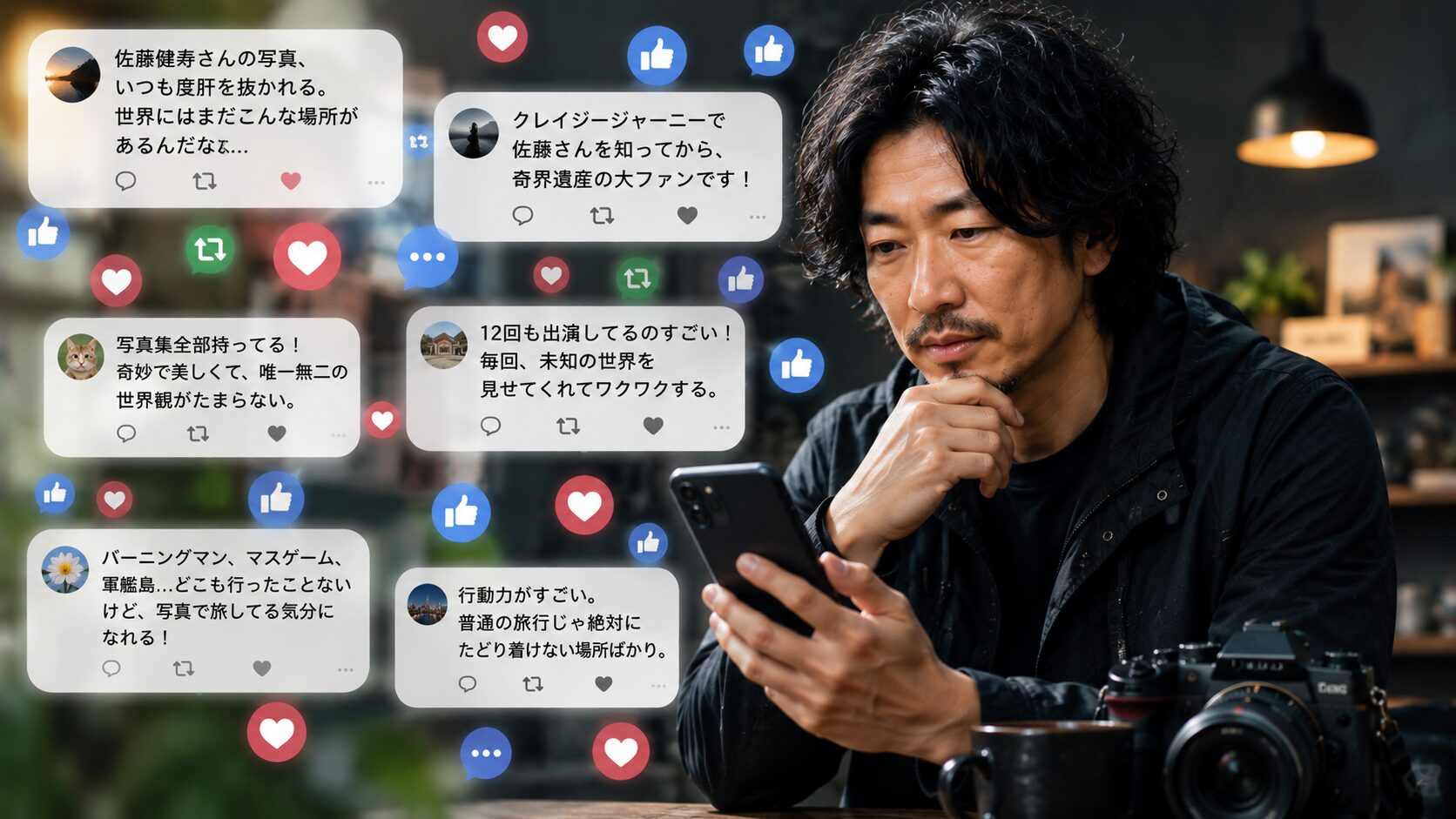 佐藤健寿 SNS 世間の反応