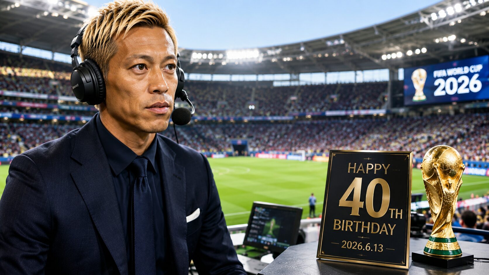本田圭佑 W杯2026 NHK解説