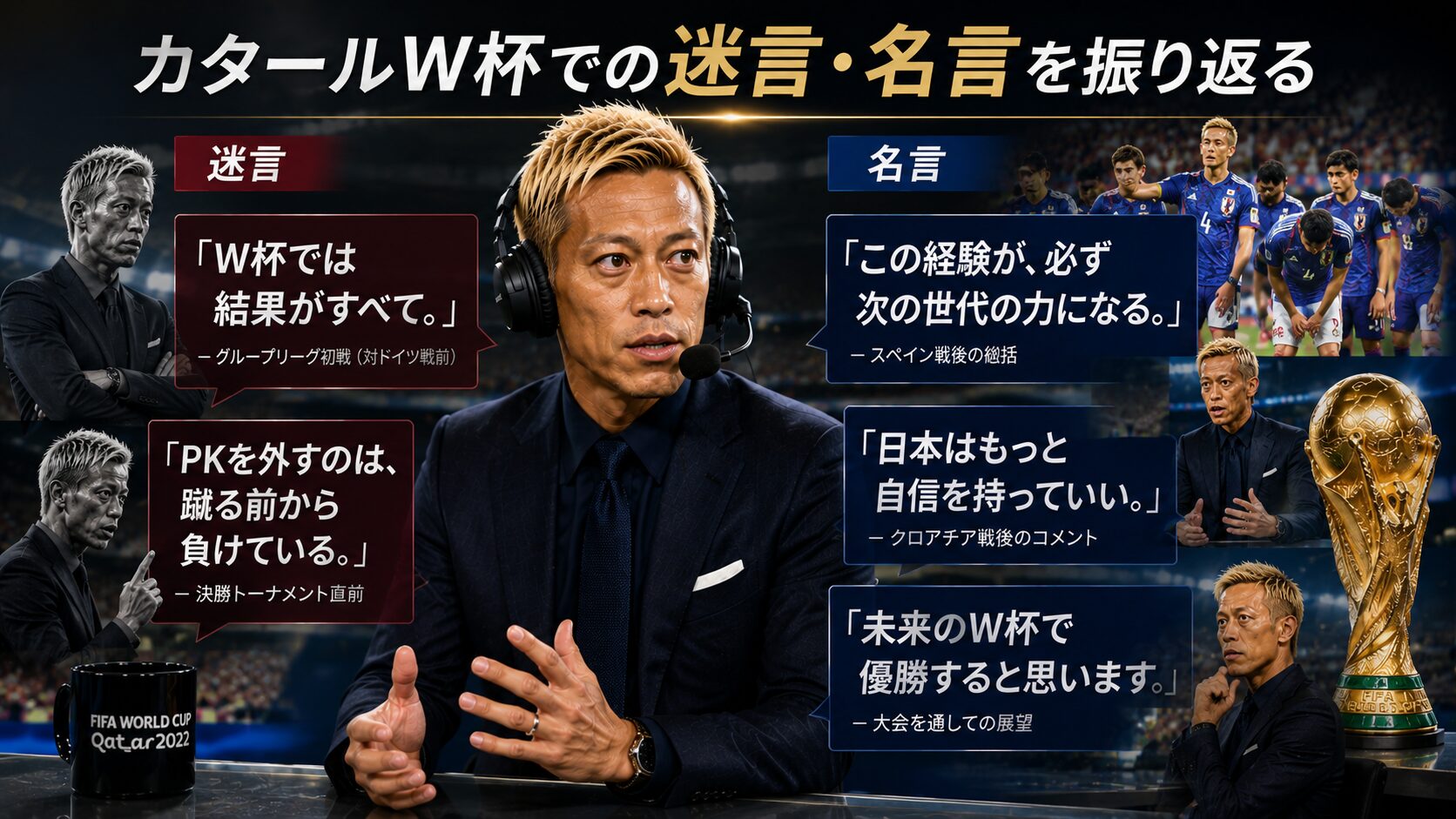 本田圭佑 W杯2026 日本代表