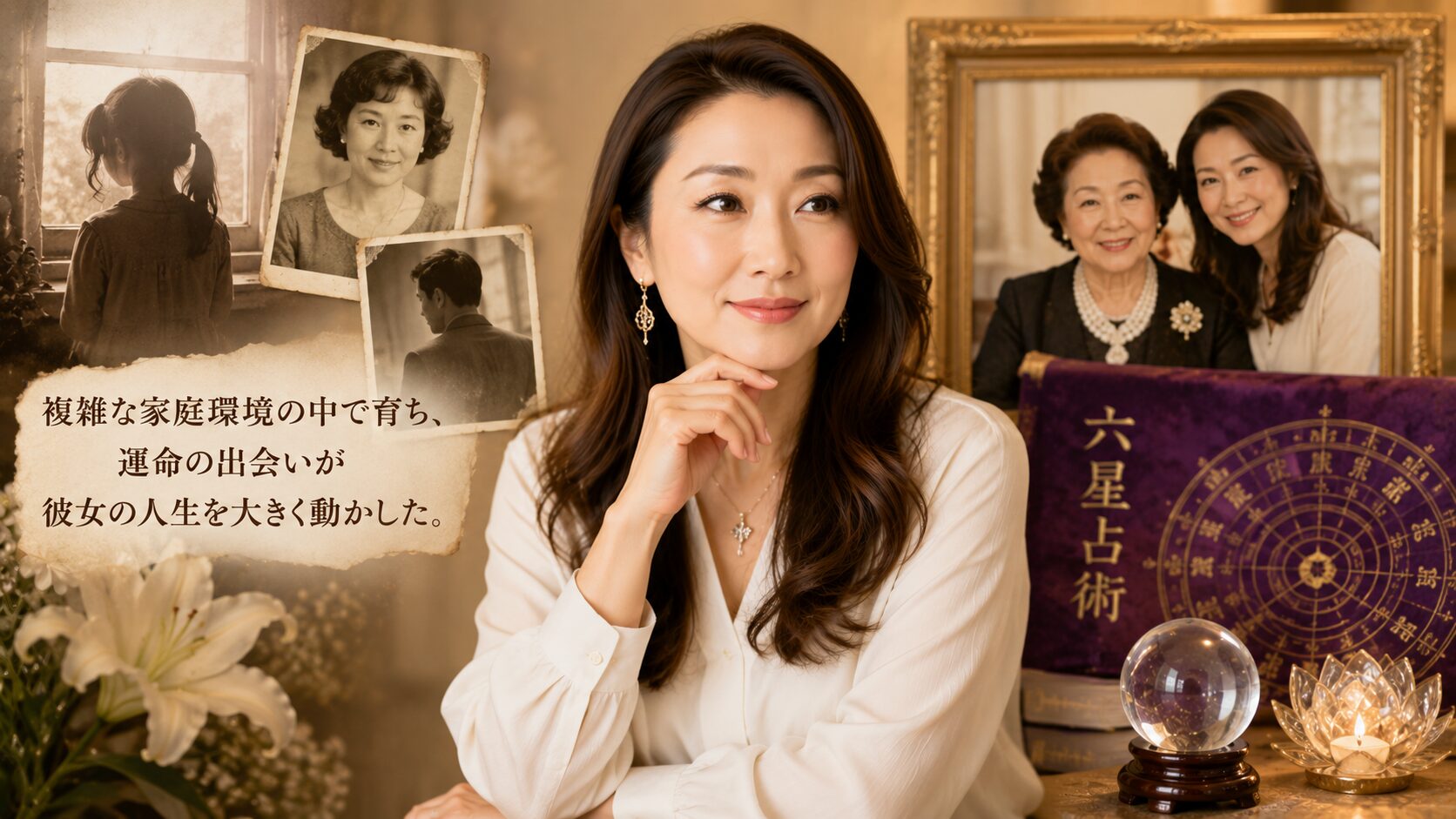 細木かおり 細木数子 生い立ち