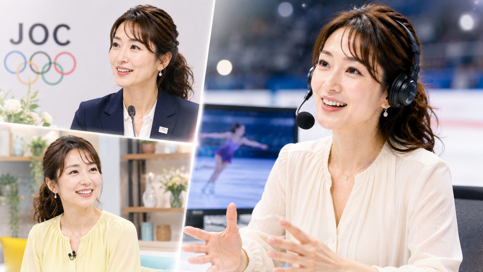 高橋成美 現在 解説者 JOC