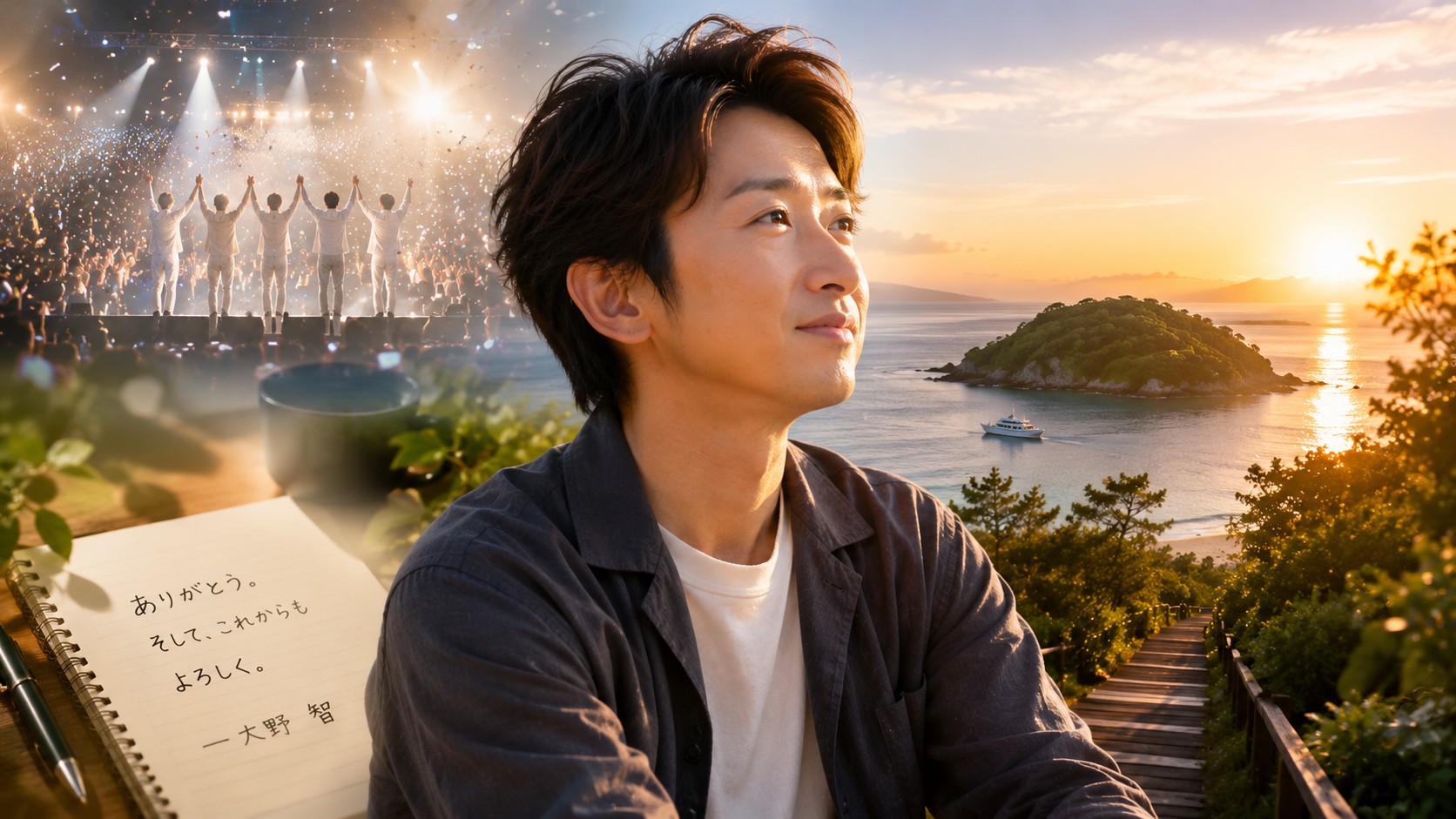 大野智さと島開設経緯