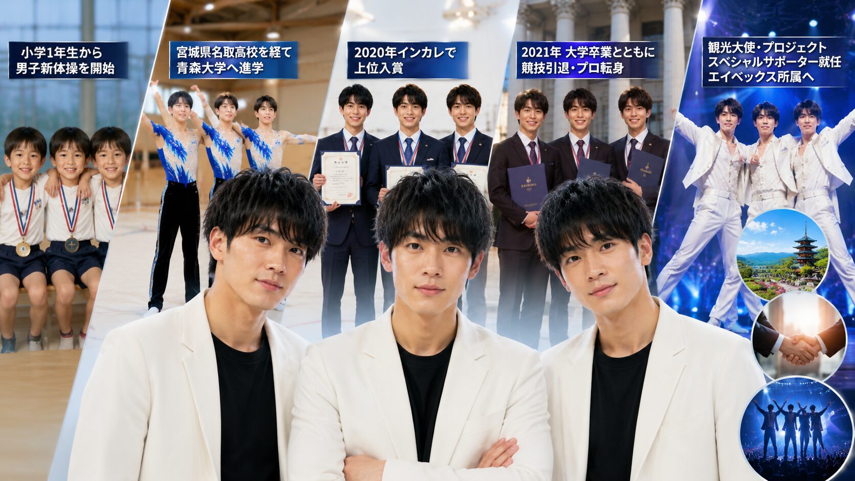 佐藤三兄弟 プロフィール 経歴