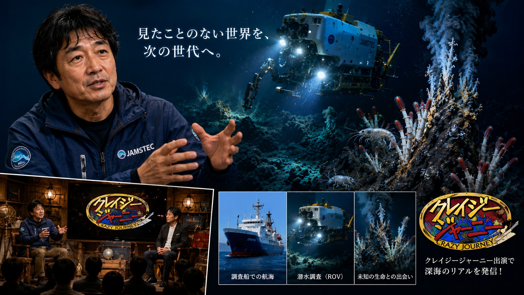 高井研 クレイジージャーニー