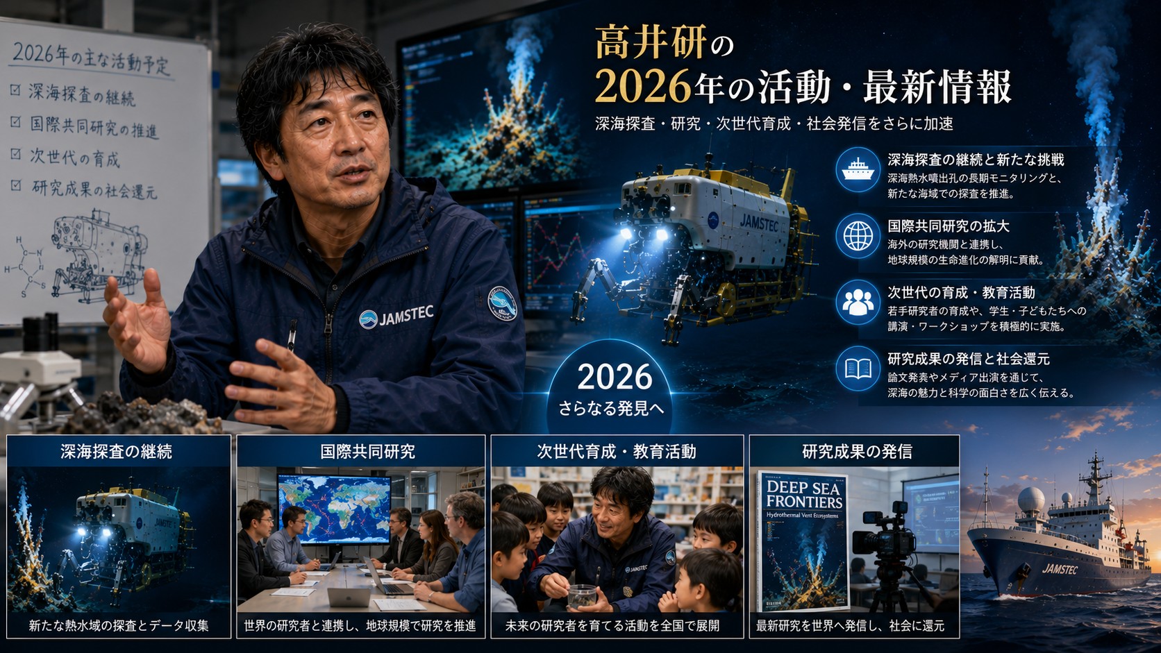高井研 2026年最新活動
