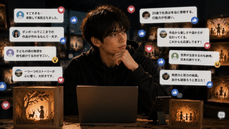 黒主厳太 世間の反応